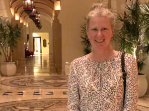 Rowena Ritchie in Dubai
