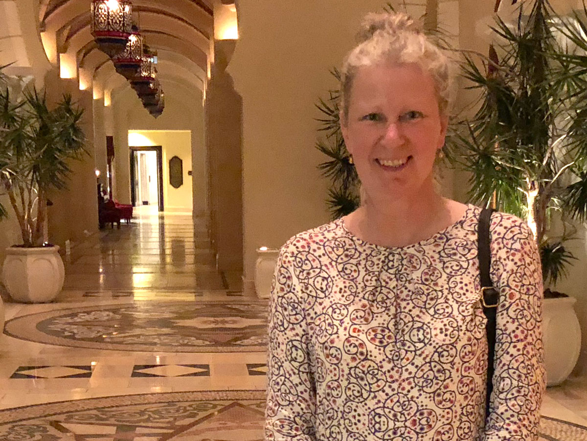 Rowena Ritchie in Dubai